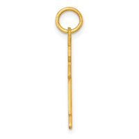 Sterling Silver Gold-plated Class of 2025 Boy Cuddle Charm