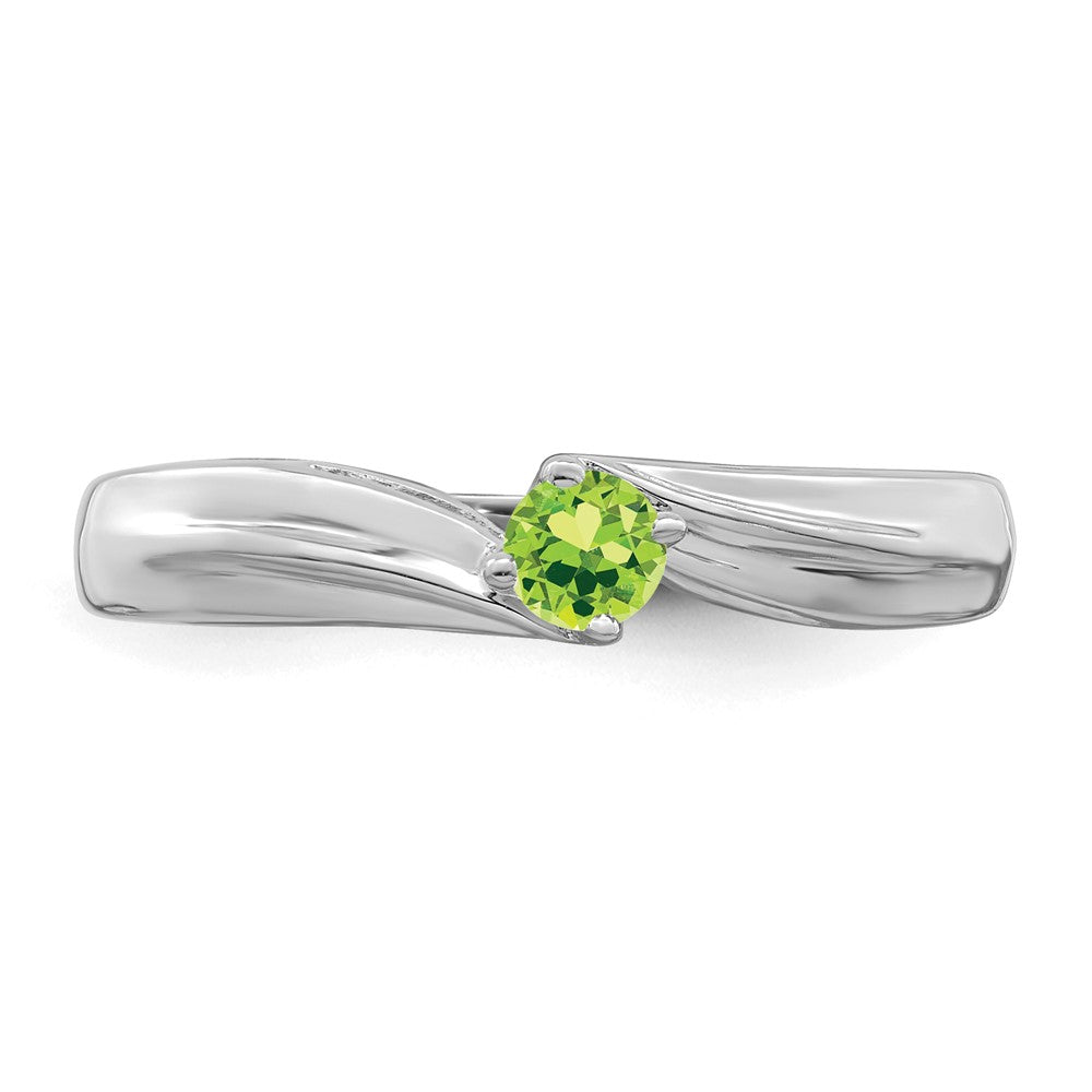 Sterling Silver Rhodium-plated Family Jewelry Ring