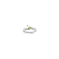 Sterling Silver Rhodium-plated Family Jewelry Mounting