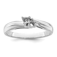Sterling Silver Rhodium-plated Family Jewelry Ring