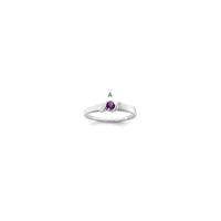 Sterling Silver Rhodium-plated Family Jewelry Mounting