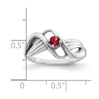 Sterling Silver Rhodium-plated Family Jewelry Mounting