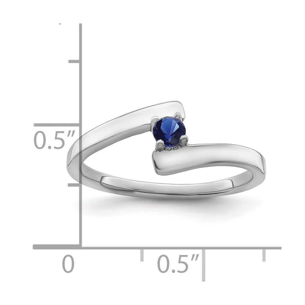 Sterling Silver Rhodium-plated Family Jewelry Ring