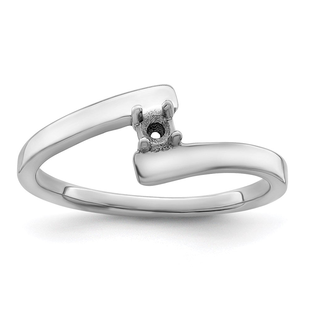 Sterling Silver Rhodium-plated Family Jewelry Ring