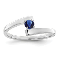 Sterling Silver Rhodium-plated Family Jewelry Ring