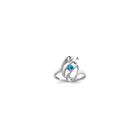 Sterling Silver Rhodium-plated Family Jewelry Mounting