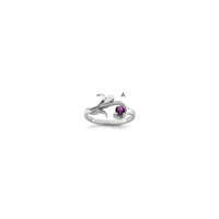 Sterling Silver Rhodium-plated Family Jewelry Mounting