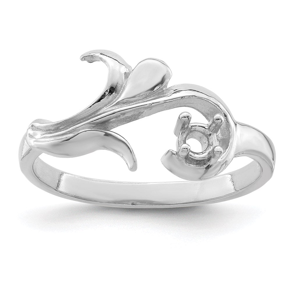 Sterling Silver Rhodium-plated Family Jewelry Ring