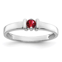 Sterling Silver Rhodium-plated Family Jewelry Mounting