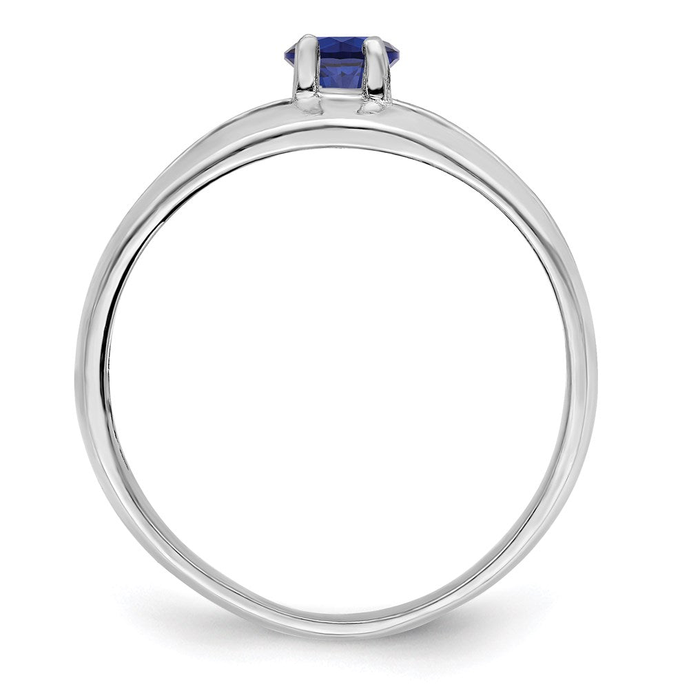 Sterling Silver Rhodium-plated Family jewelry ring