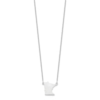 14KW Minnesota State Necklace