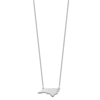 14KW North Carolina State Necklace