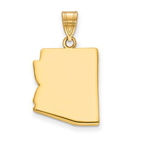 14KY Arizona State Pendant