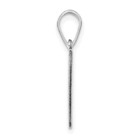 Sterling Silver/Rhodium-plated Arizona State Pendant