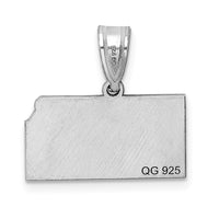 14KW Kansas State Pendant