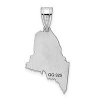 14KW Maine State Pendant