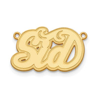 14k Yellow Gold  Etched Name Plate