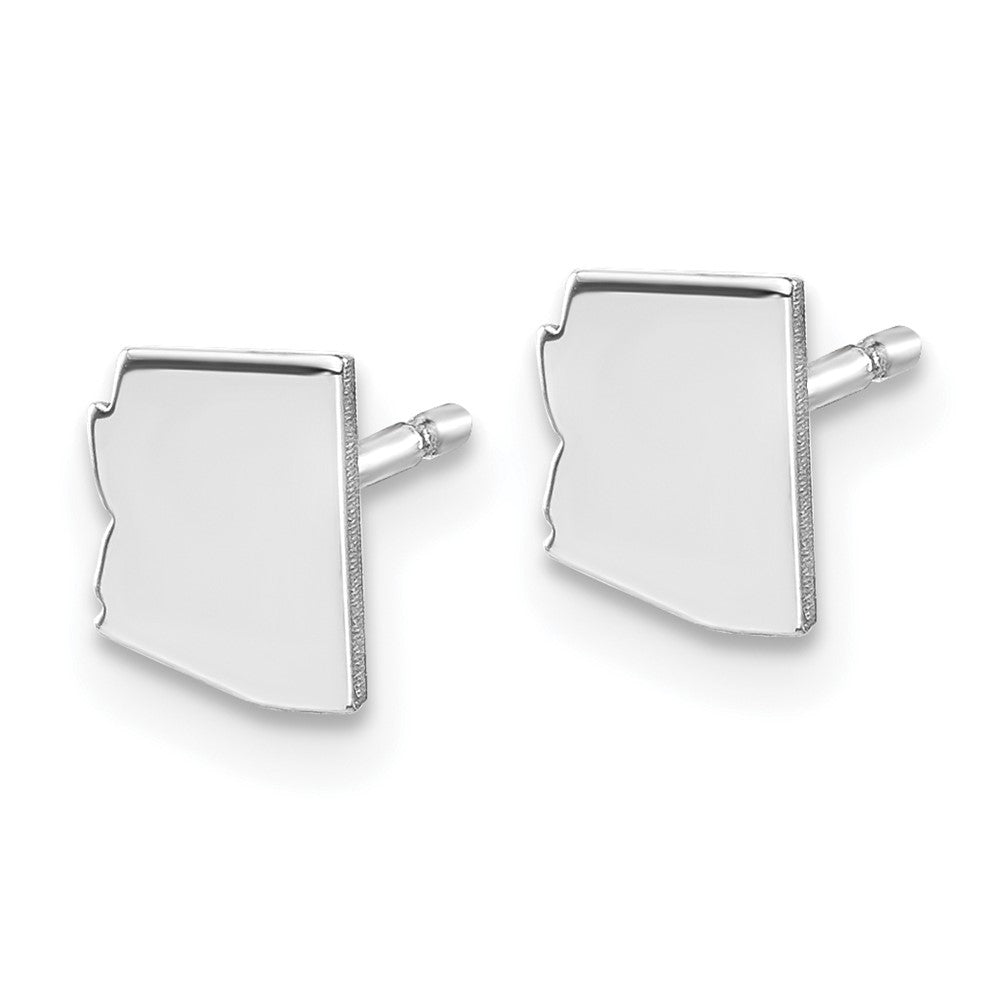 14KW Arizona State Earrings