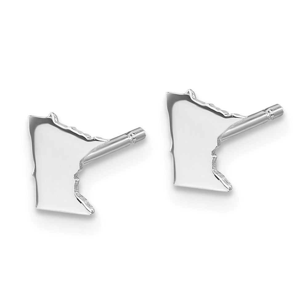 14KW Minnesota State Earrings
