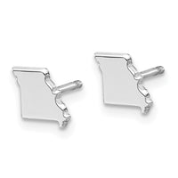 14KW Missouri State Earrings