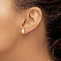 14KW Mississippi State Earrings