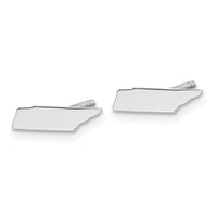 14KW Tennessee State Earrings
