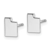 14KW Utah State Earrings