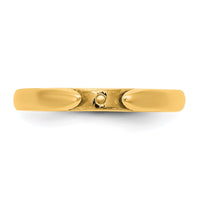 14ky CLIQ Hinged Cathedral Solitaire Peg Set Engagement Ring Mounting