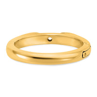 14ky CLIQ Hinged Cathedral Solitaire Peg Set Engagement Ring Mounting