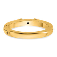 14ky CLIQ Hinged Cathedral Solitaire Peg Set Engagement Ring Mounting
