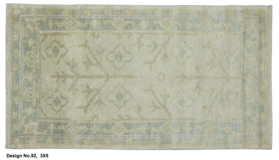 Hand knotted Indian Modern Rug 3'0" x 5'0"