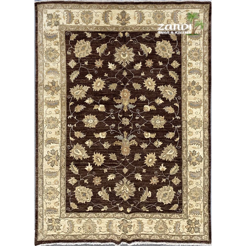 Hand knotted Pakistani Traditional design rug size 5'8''x7'1'' RR10358