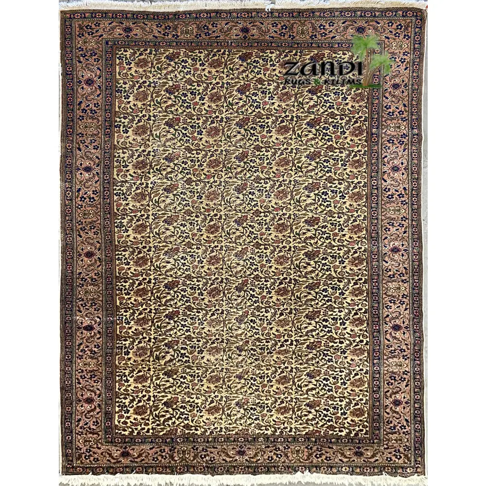 One Of The Kind Afghani Khotan Rug 7'9" x 10'7" zandirugs