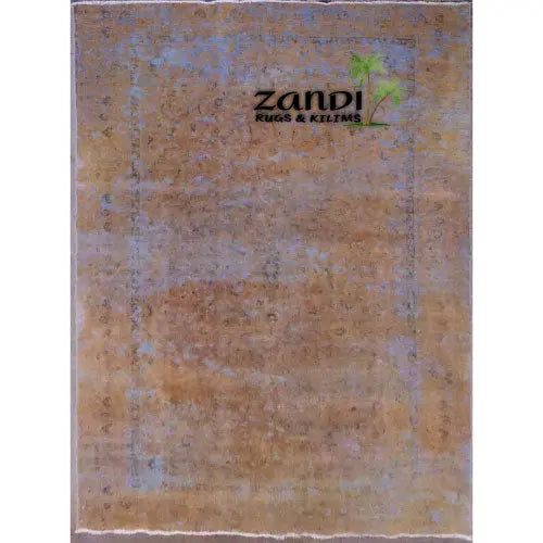 One Of The Kind Hand Knotted Persian Modern Rug  11'3"X7'3" zandirugs