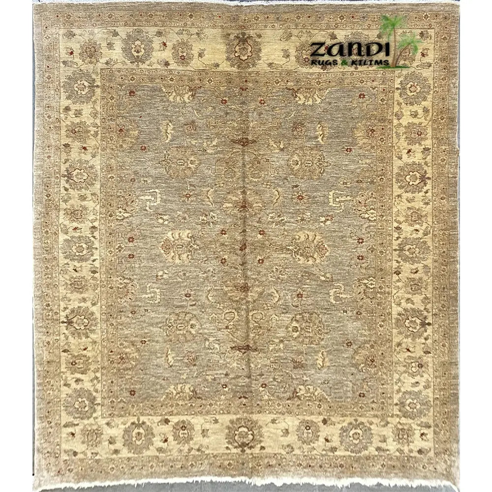 Hand knotted Pakistani Peshawar traditional design rug size 12'5''x9'0'' RR10178