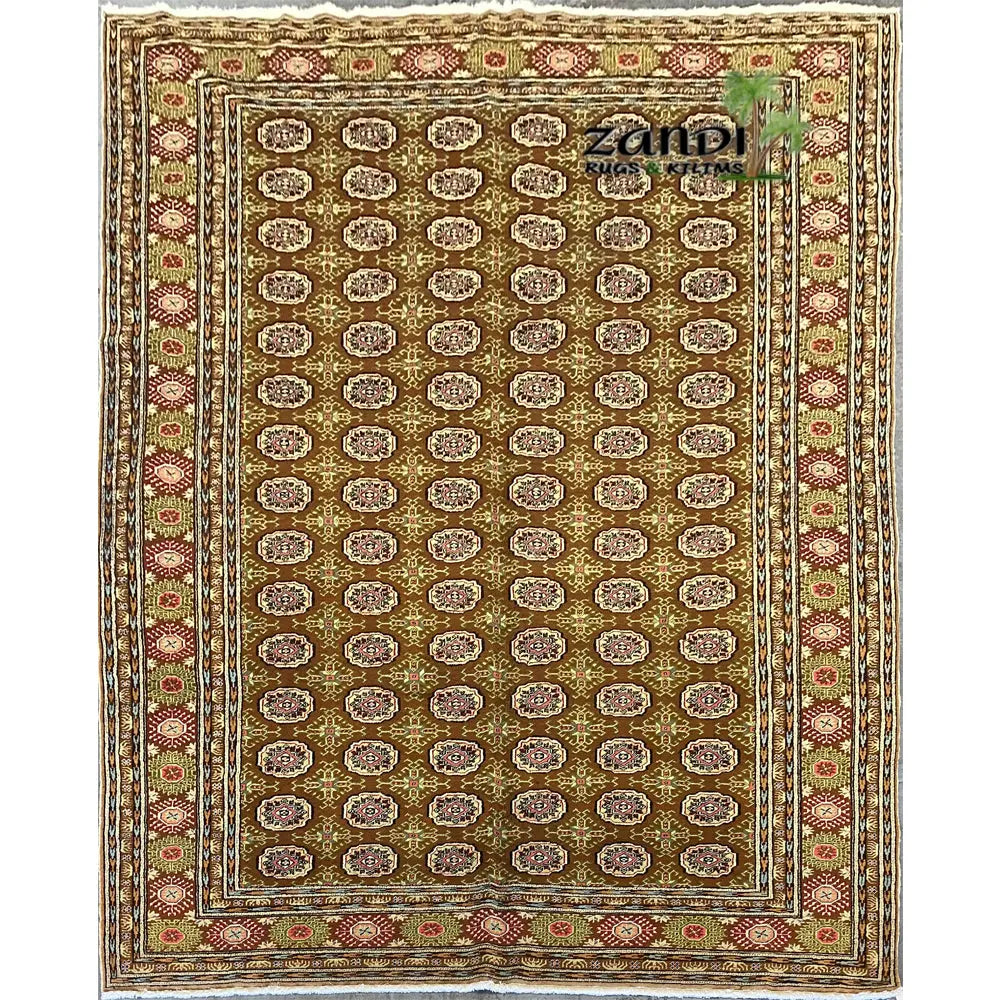 One Of The Kind Turkish Hand-Knotted Rug 6'0" x 9'4" zandirugs
