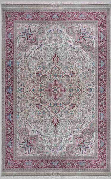 One Of The Kind Hand Made Turkish Silk Persian design rugs Abc-Silk-2009