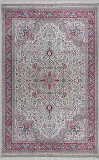 Hand Made Turkish Silk Persian design rugs Abc-Silk-2009