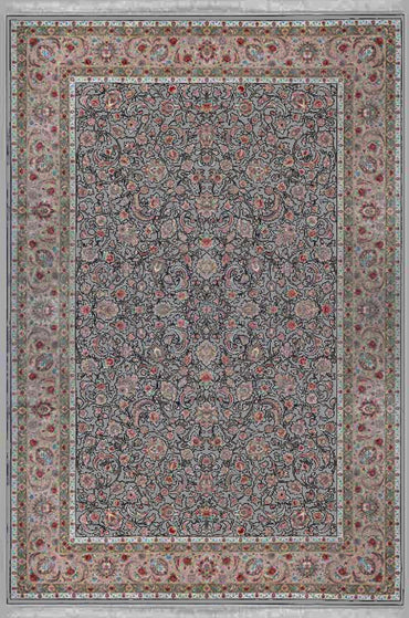 Hand Made Turkish Silk Persian design rugs Abc-Silk-2017