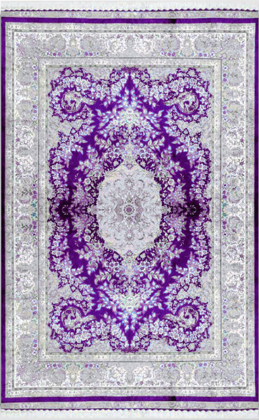 Hand Made Turkish Silk Persian design rugs Abc-Silk-2001