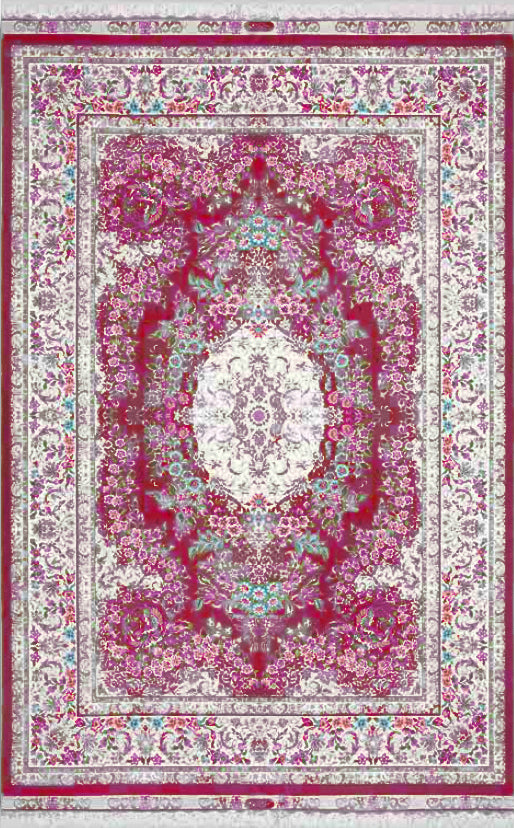 Hand Made Turkish Silk Persian design rugs Abc-Silk-2002