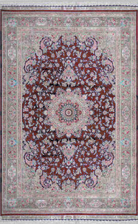 Hand Made Turkish Silk Persian design rugs Abc-Silk-2005