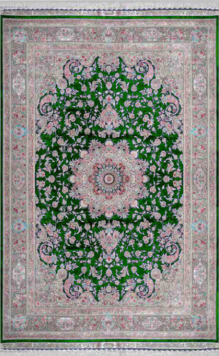 Hand Made Turkish Silk Persian design rugs Abc-Silk-2005