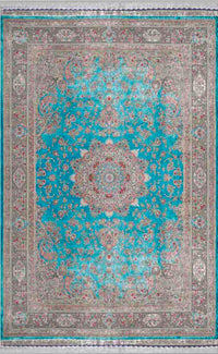 One Of The Kind Hand Made Turkish Silk Persian design rugs Abc-Silk-2006