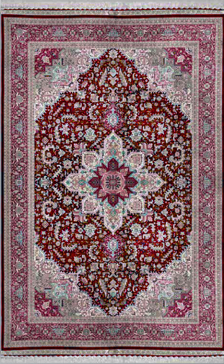 Hand Made Turkish Silk Persian design rugs Abc-Silk-2008
