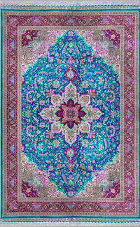 One Of The Kind Hand Made Turkish Silk Persian design rugs Abc-Silk-2008